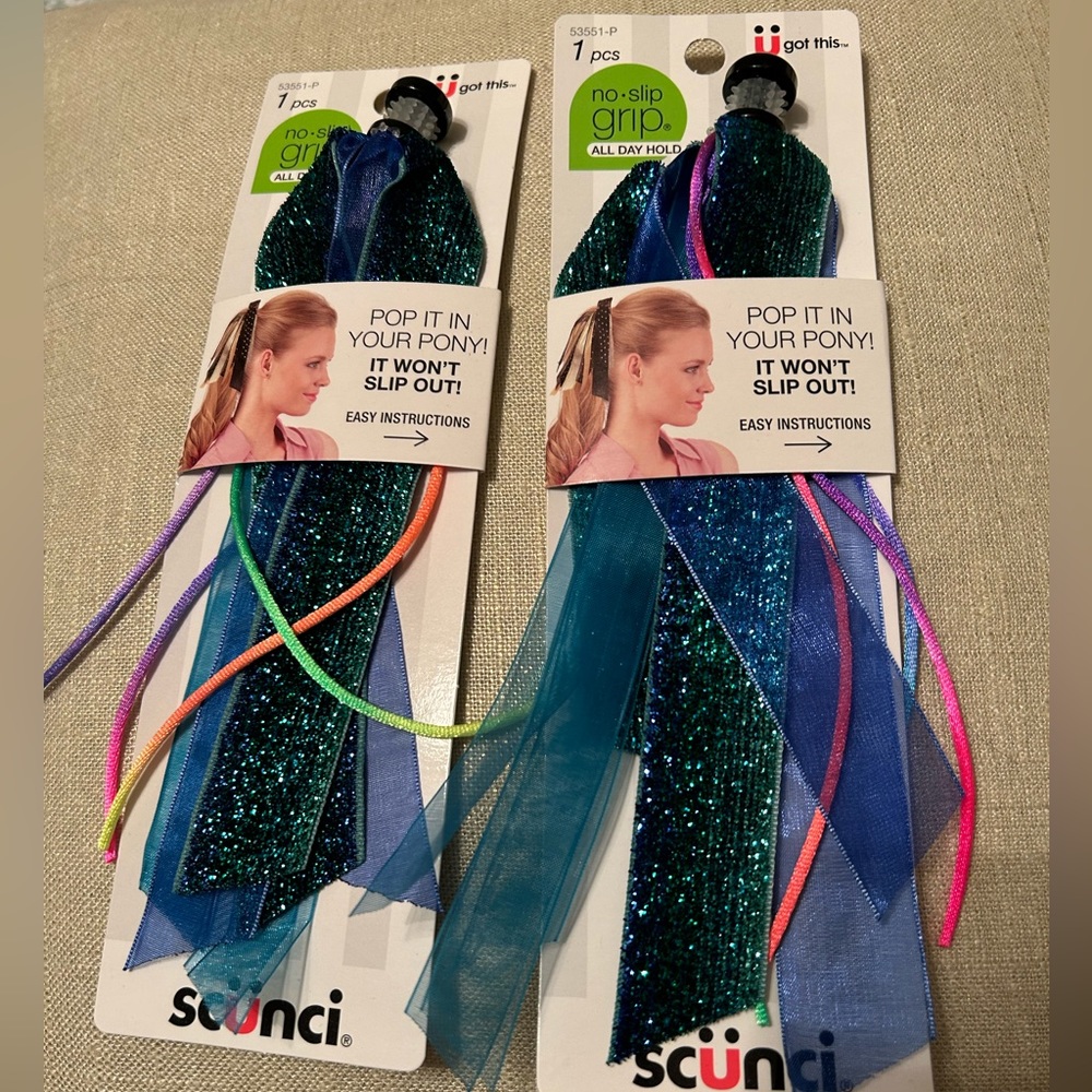Scunci Pony Tail Accessory- set of 2